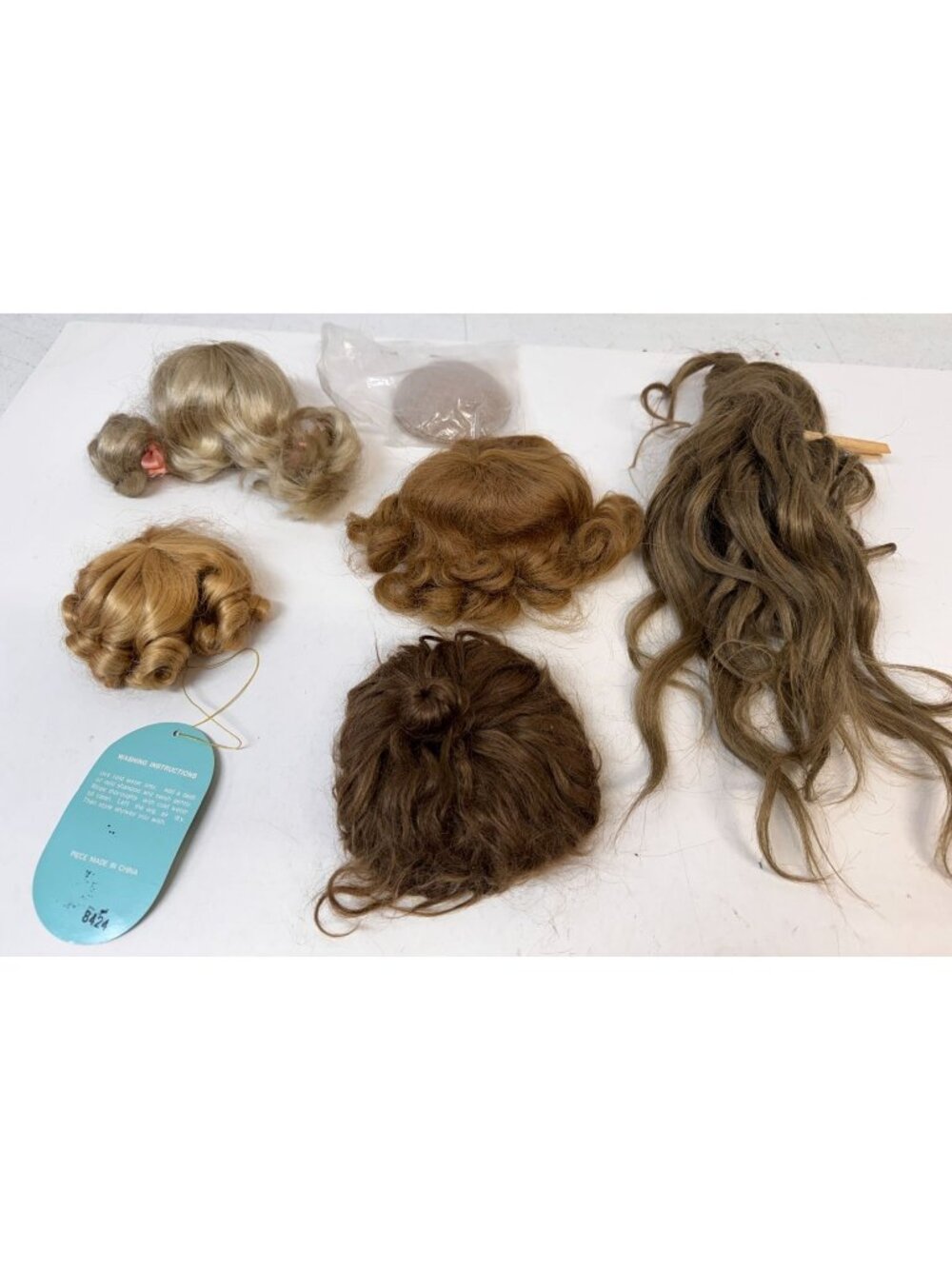 Doll Wigs 5 -Old Store Stock-Human and Synthetic